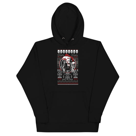 Rob Zombie Merry Christmas Mens Hoodie Black