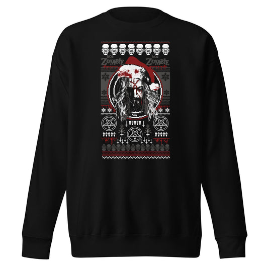 Rob Zombie Merry Christmas Mens Sweatshirt Black