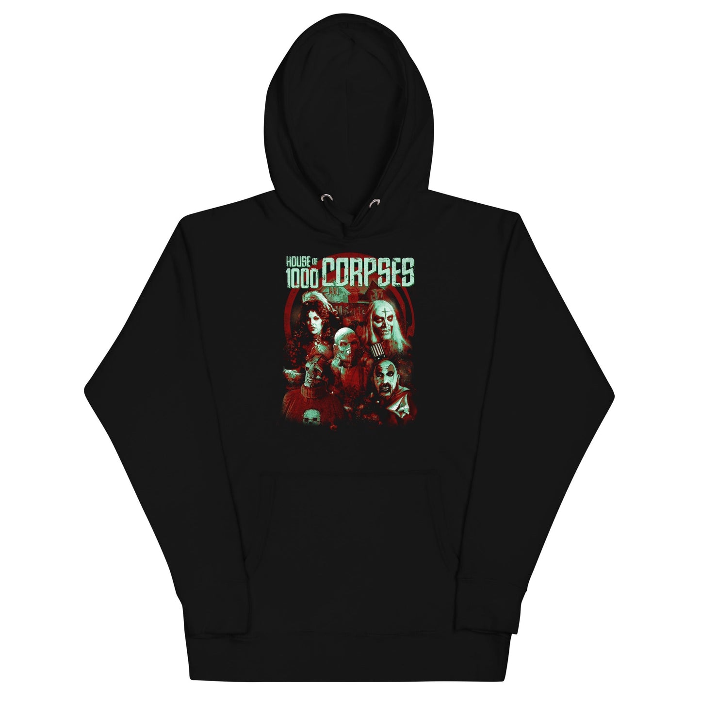 Rob Zombie Green Corpses Mens Hoodie Black