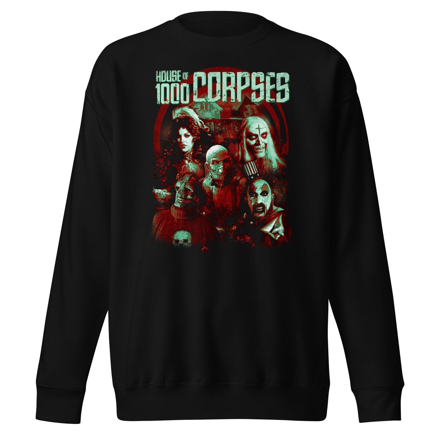 Rob Zombie Green Corpses Mens Sweatshirt Black