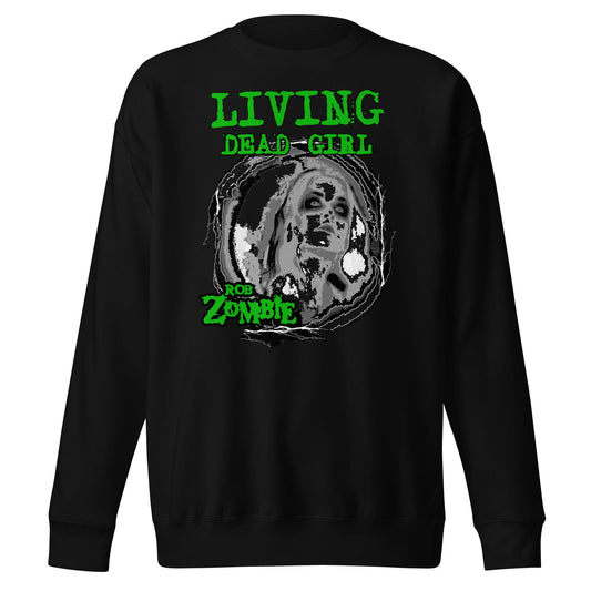 Rob Zombie Living Dead Girl Mens Sweatshirt Black