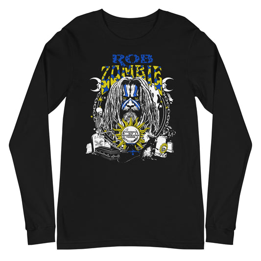 Rob Zombie Venemous Rat Mens Long Sleeve Shirt Black