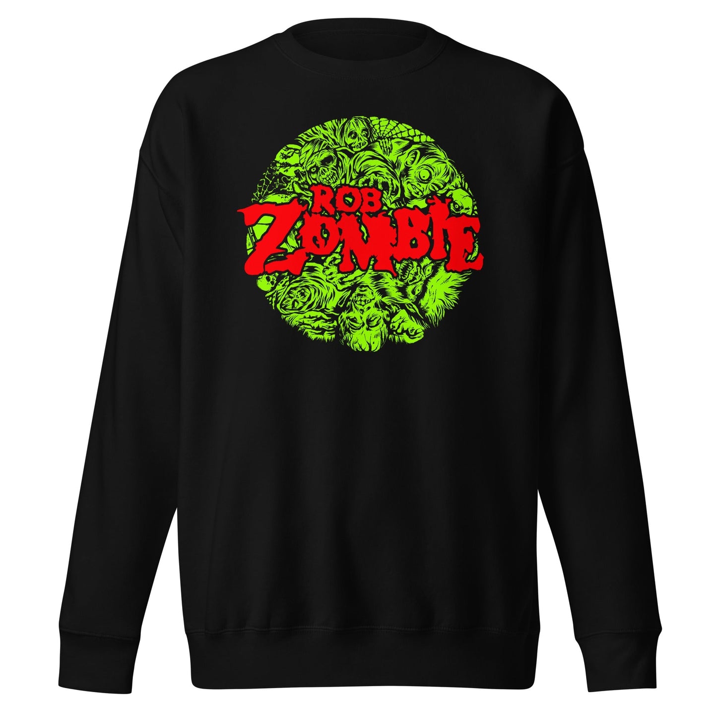 Rob Zombie Slime Logo Mens Sweatshirt Black