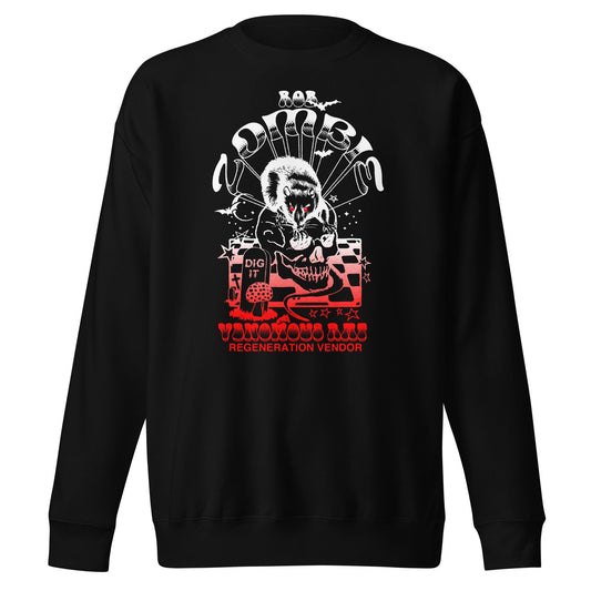 Rob Zombie Regeneration Vendor Mens Sweatshirt Black