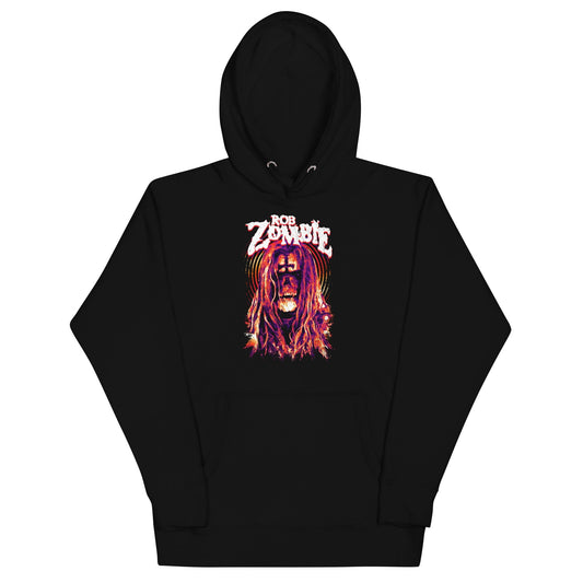 Rob Zombie Dreds Mens Hoodie Black