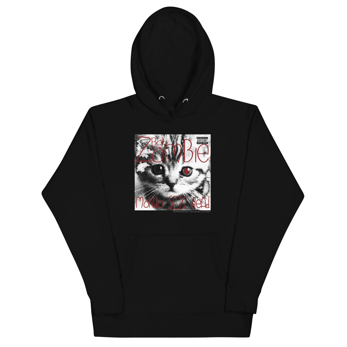 Rob Zombie Mondo Sex Head Mens Hoodie Black