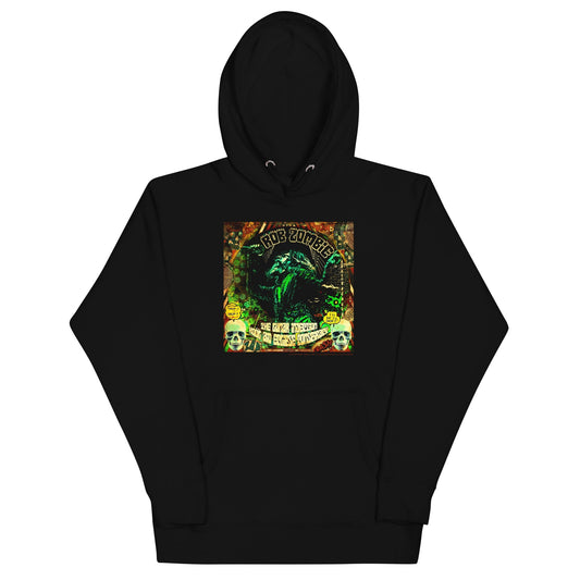 Rob Zombie Lunar Injection Mens Hoodie Black