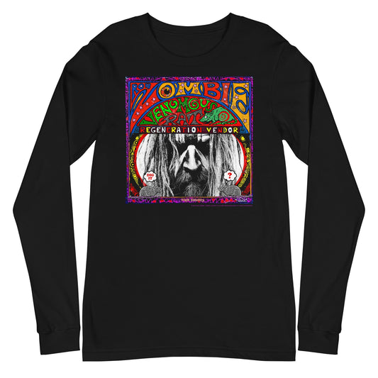 Rob Zombie Regeneration Mens Long Sleeve Shirt Black