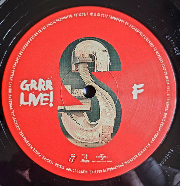The Rolling Stones Grrr Live! (3xVINYL) Vinyl Record