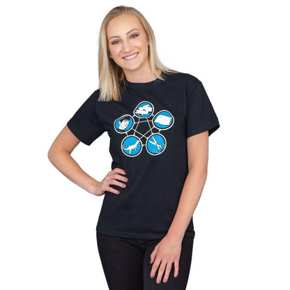 Rock Paper Scissors Lizard Spock T-shirt