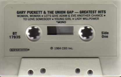 Gary Puckett And The Union Gap Greatest Hits Cassette Tape