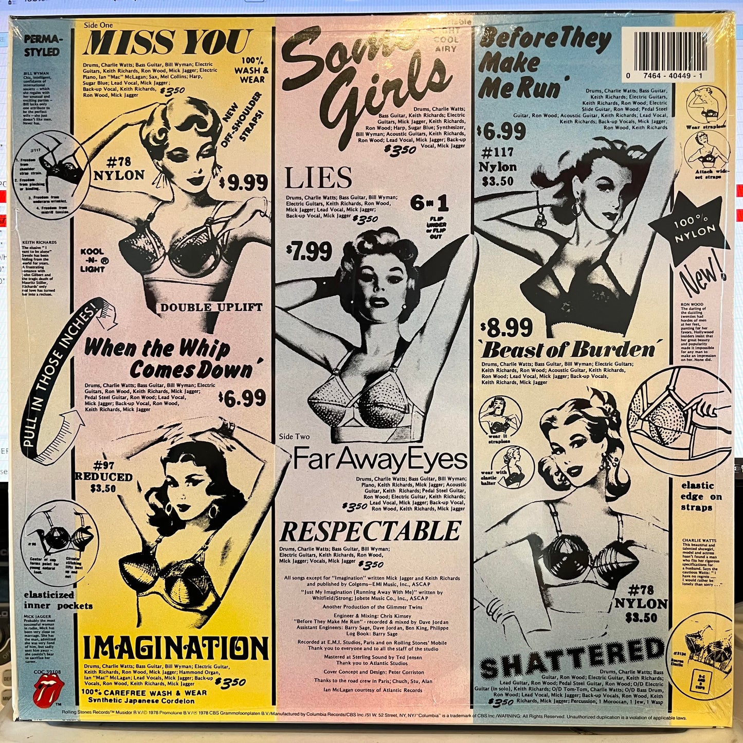 Some Girls *SEALED/HYPE* Vinyl Record