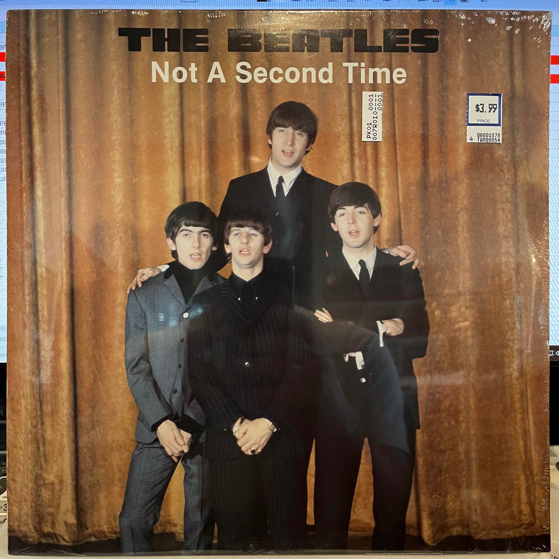 Not A Second Time *SEALED* Vinyl Record