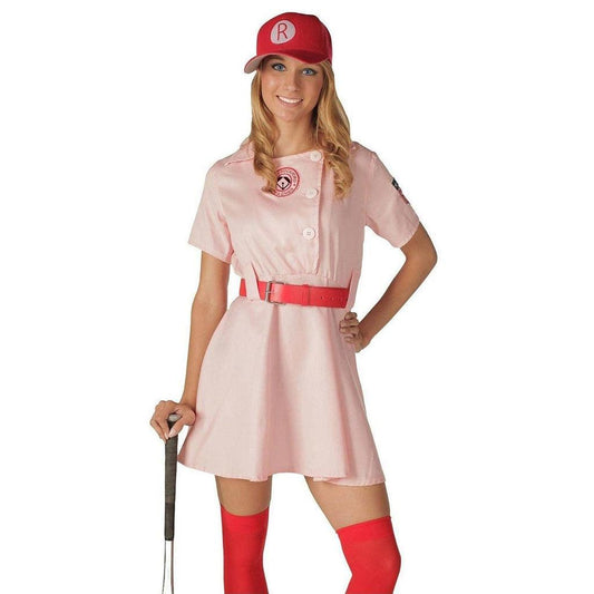 Rockford Peaches AAGPBL Baseball Costume Dress