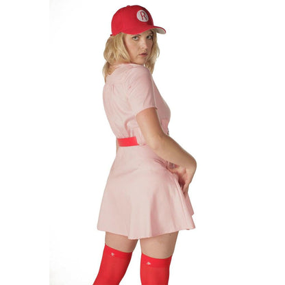 Rockford Peaches AAGPBL Baseball Costume Dress