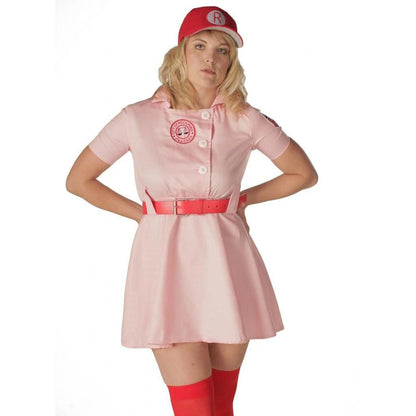 Rockford Peaches AAGPBL Baseball Costume Dress