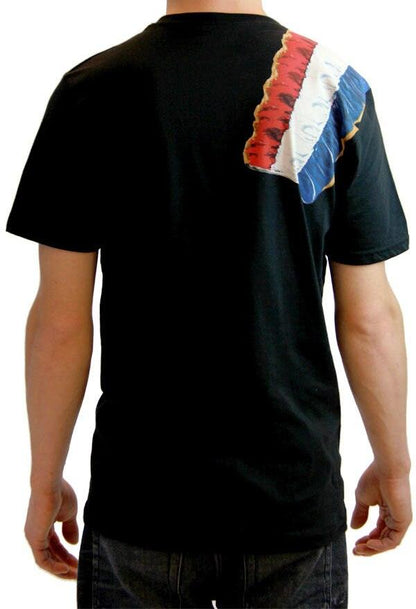 Rocky Balboa Championship Belt on Shoulder T-shirt