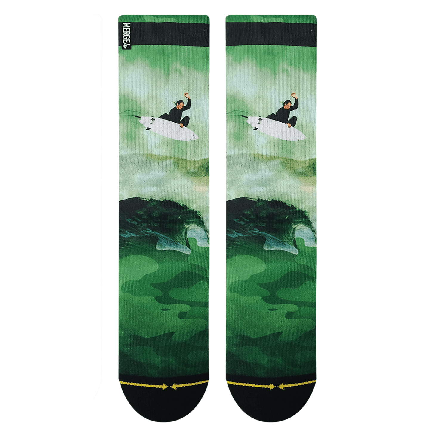 Dave Nelson Rocky Green Adult Crew Socks