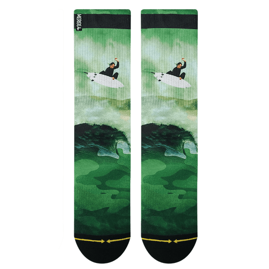 Dave Nelson Rocky Green Adult Crew Socks