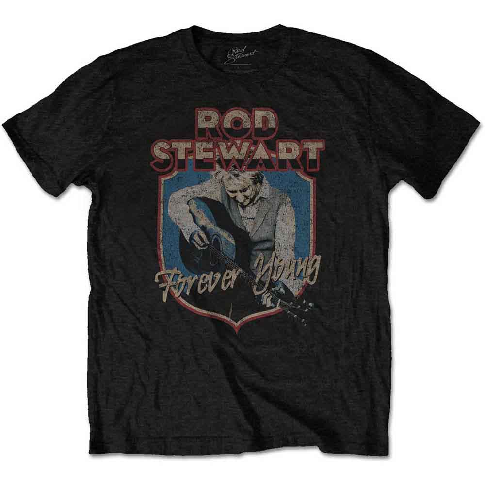 Rod Stewart Forever Crest [T-Shirt] Officially Licensed