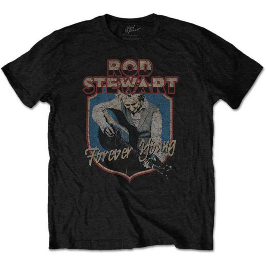 Rod Stewart Forever Crest [T-Shirt] Officially Licensed