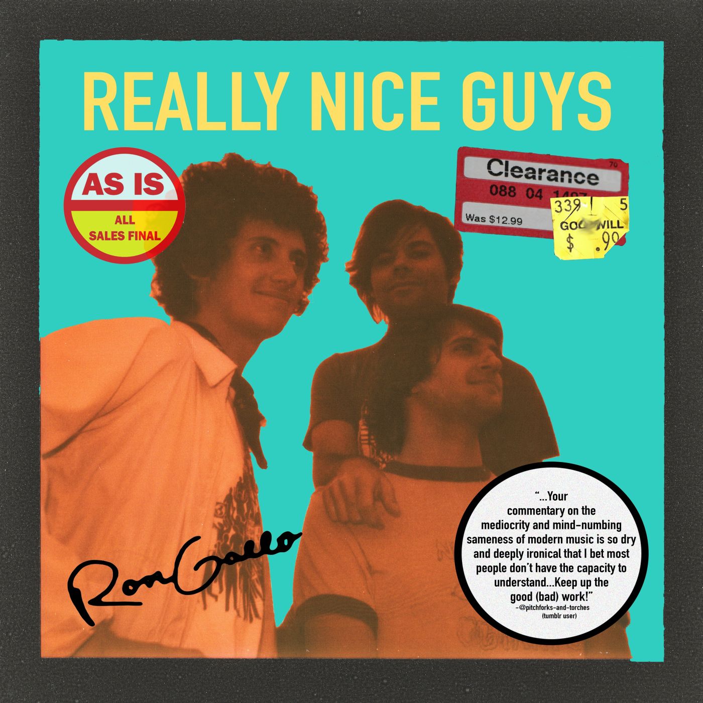 Really Nice Guys Music CD