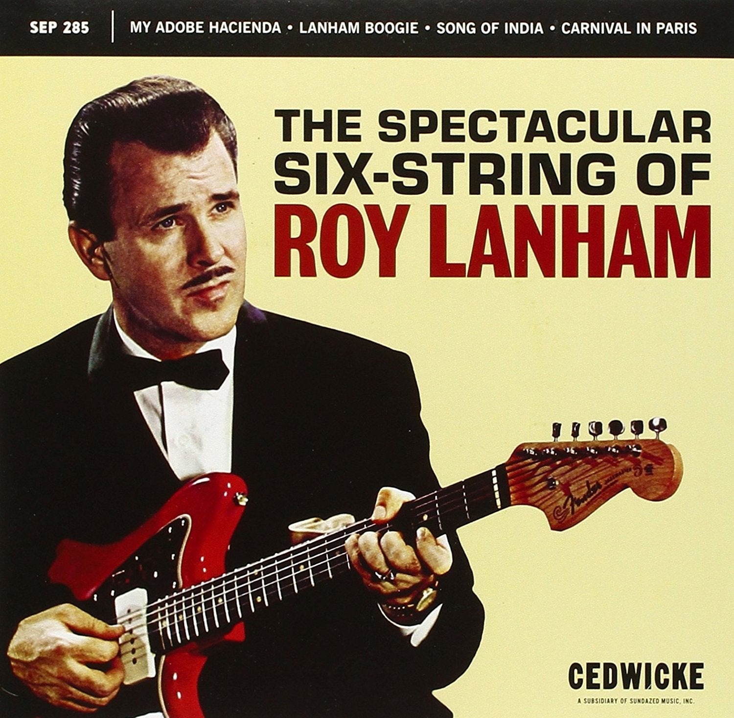 Roy Lanham - Adobe Hacienda / Lanham Boogie + 2 (RED VINYL) Vinyl Record