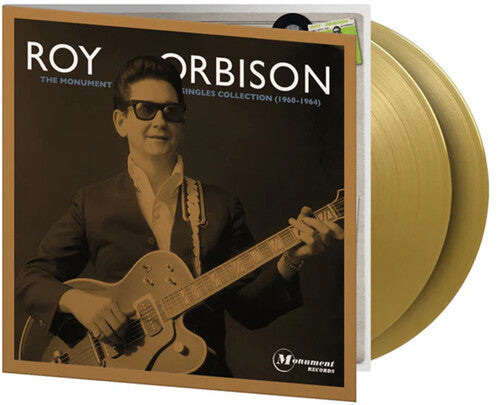 Roy Orbison - Monument Singles Collelction 1960-1964 (Limited Gatefold 180G) [Gold Vinyl] [Import] [2LP] [Vinyl] Vinyl Record