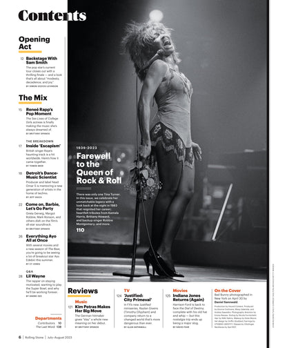 Rolling Stone - July & August 2023: Bad Bunny Presents The Future Of Music, AI Music Battles Brewing, The Power Of Snippets, What's Next For F.N.F. Star GloRilla, 25 Artists Rewriting The Rules & More