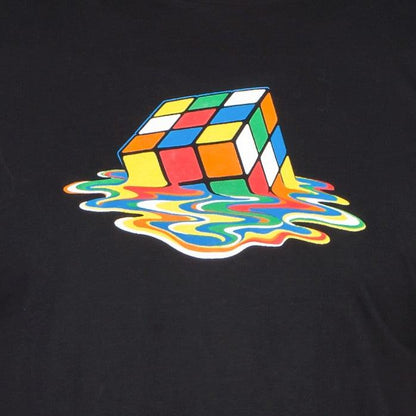 Rubik's Cube Melting Sheldon Cooper T-shirt