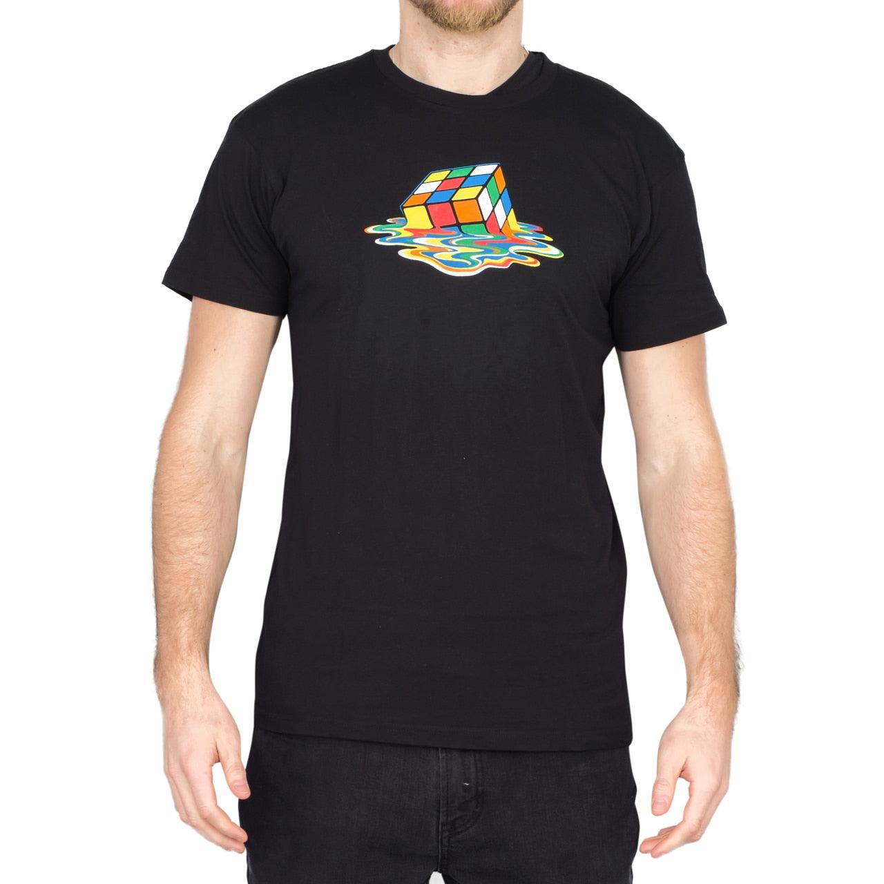 Rubik's Cube Melting Sheldon Cooper T-shirt