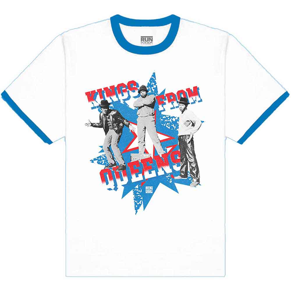 Run Dmc Kings From Queens [T-Shirt] Officially Licensed