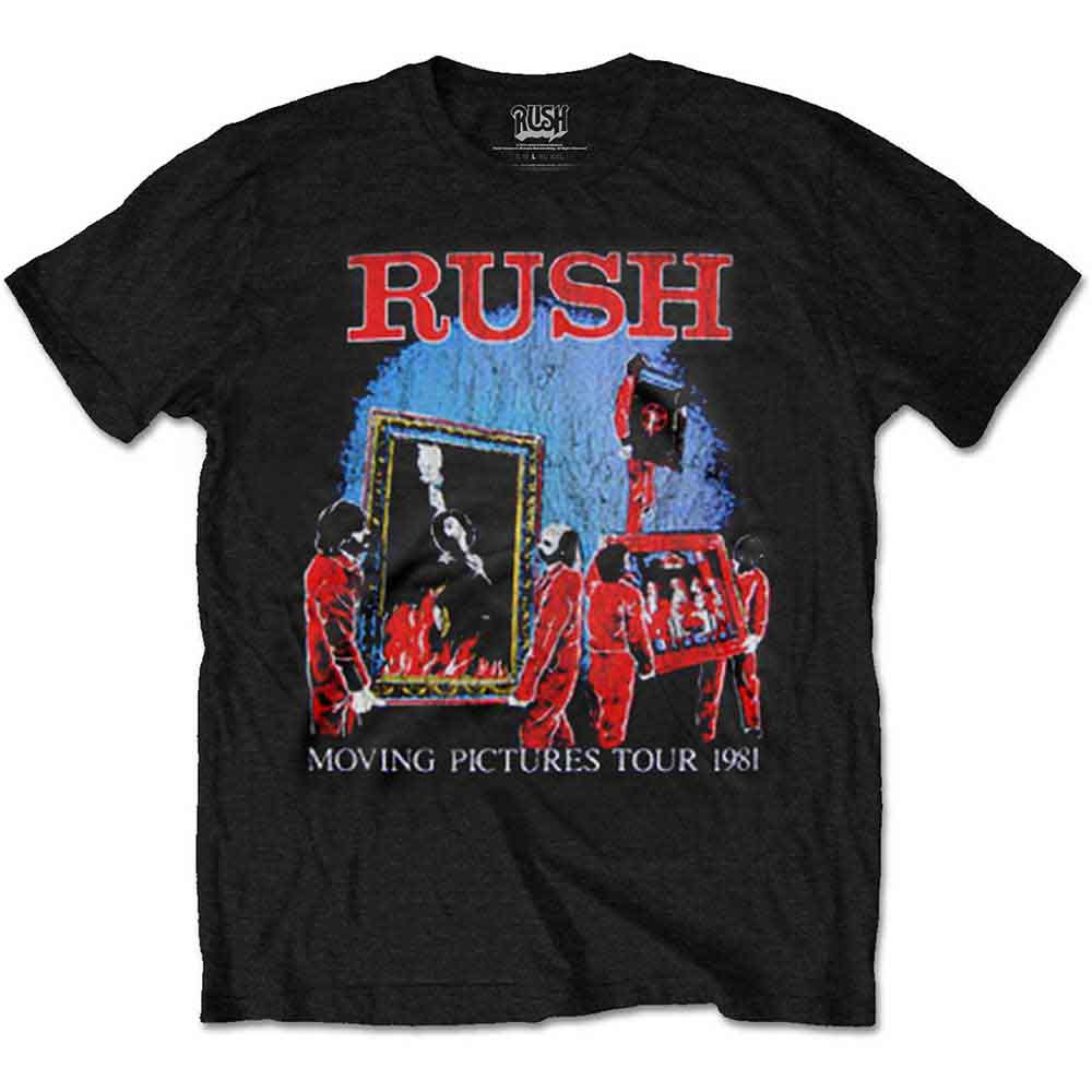Rush Moving Pictures Tour [T-Shirt] Officially Licensed
