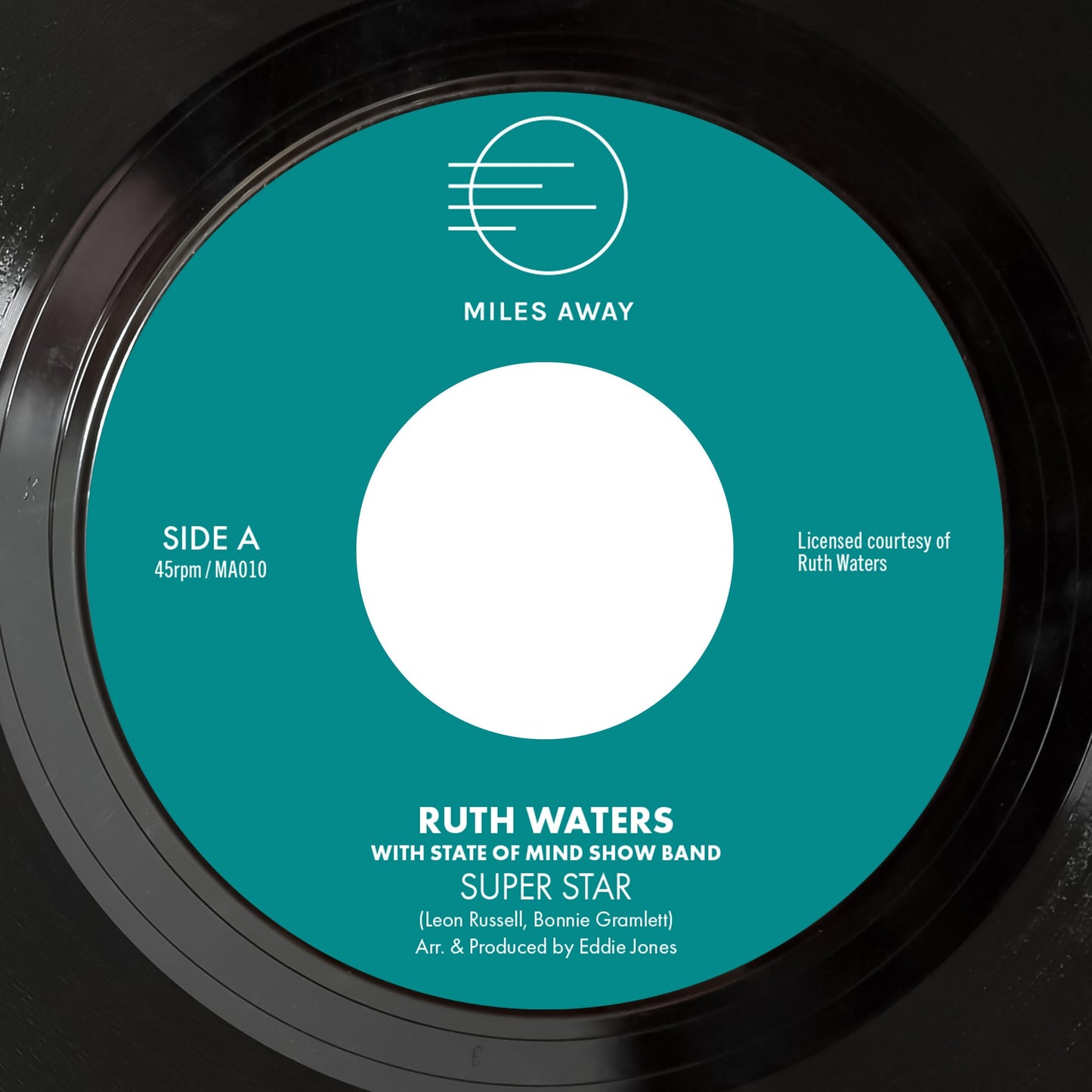 Ruth Waters & The State Of Mind Show Band - Superstar Pt. 1 / Superstar Pt. 2 Vinyl Record