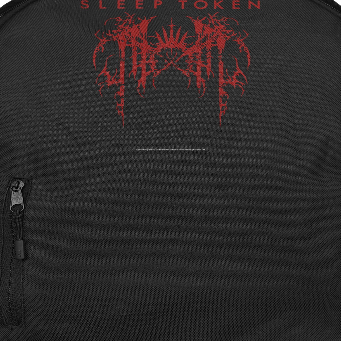 Sleep Token Grunge Logo Backpack Bag Black Officially Licensed