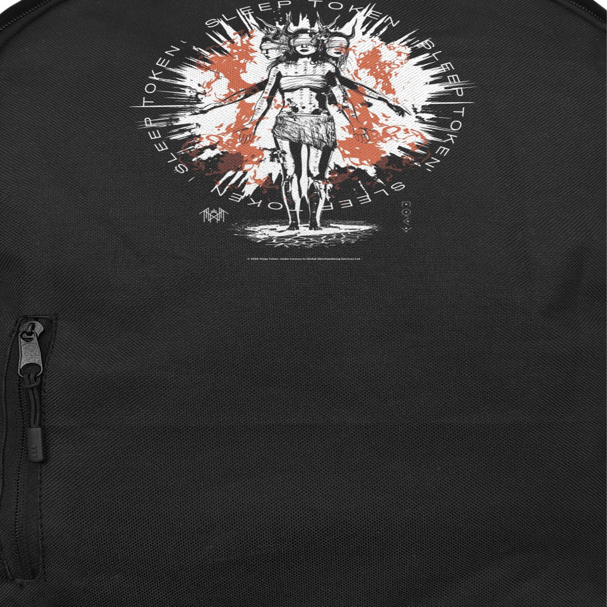 Sleep Token Rain Down Backpack Bag Black Officially Licensed