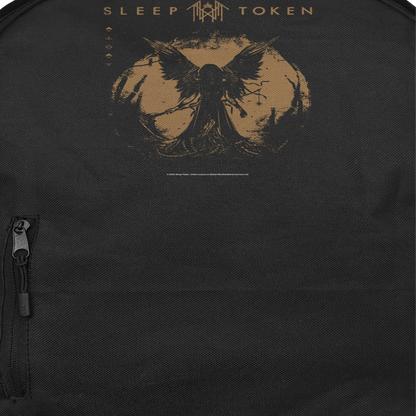 Sleep Token TMBTE Gold Backpack Bag Black Officially Licensed
