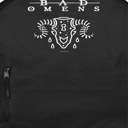 Bad Omens Ramskull Backpack Bag Black Officially Licensed