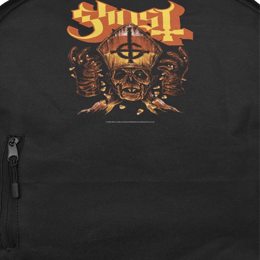 Ghost Candy Corn Backpack Bag Black Officially Licensed