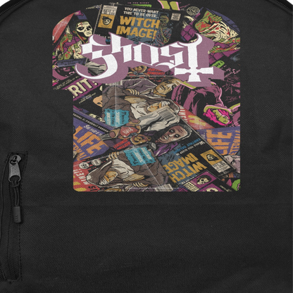 Ghost Magazines Backpack Bag Black Officially Licensed