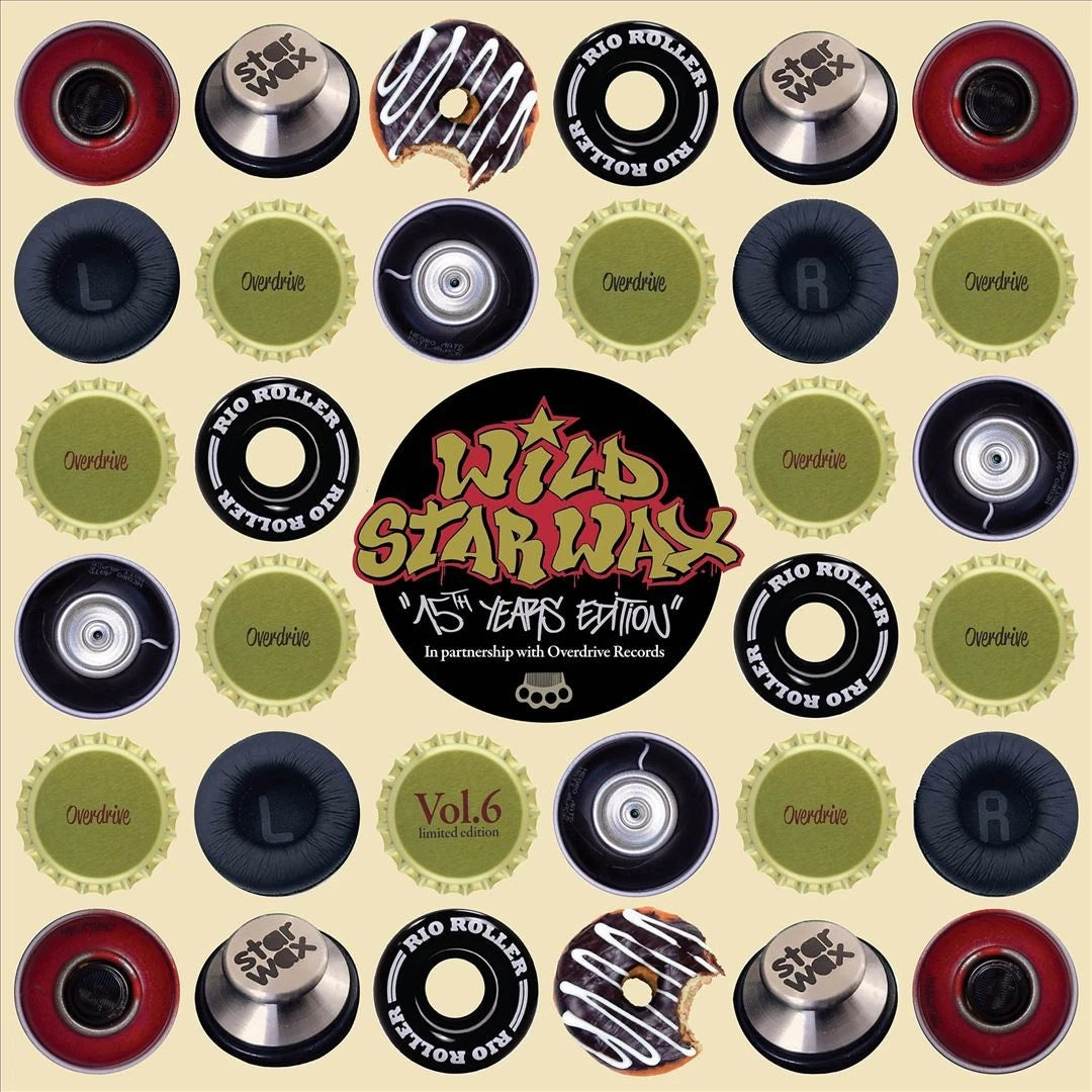 Various Artists - Starwax X Overdrive: Wild Starwax - 15th Years Edition / Various [LP] Vinyl Record Album Cover