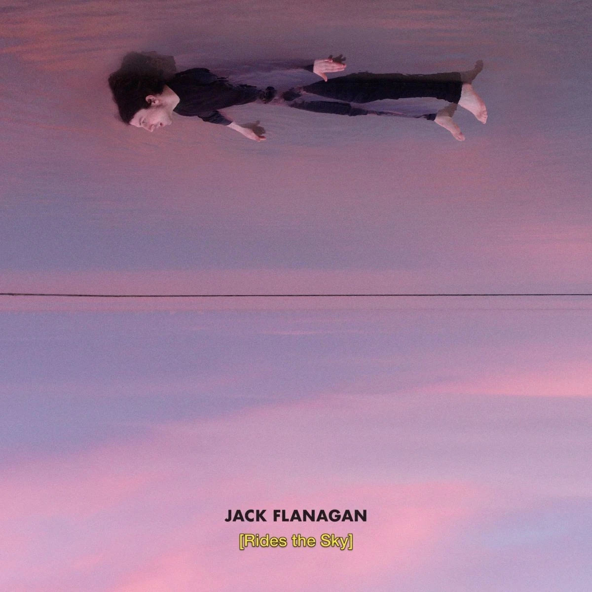 Jack Flanagan - Rides The Sky [Clear Vinyl] (Uk) Vinyl Record Album Cover