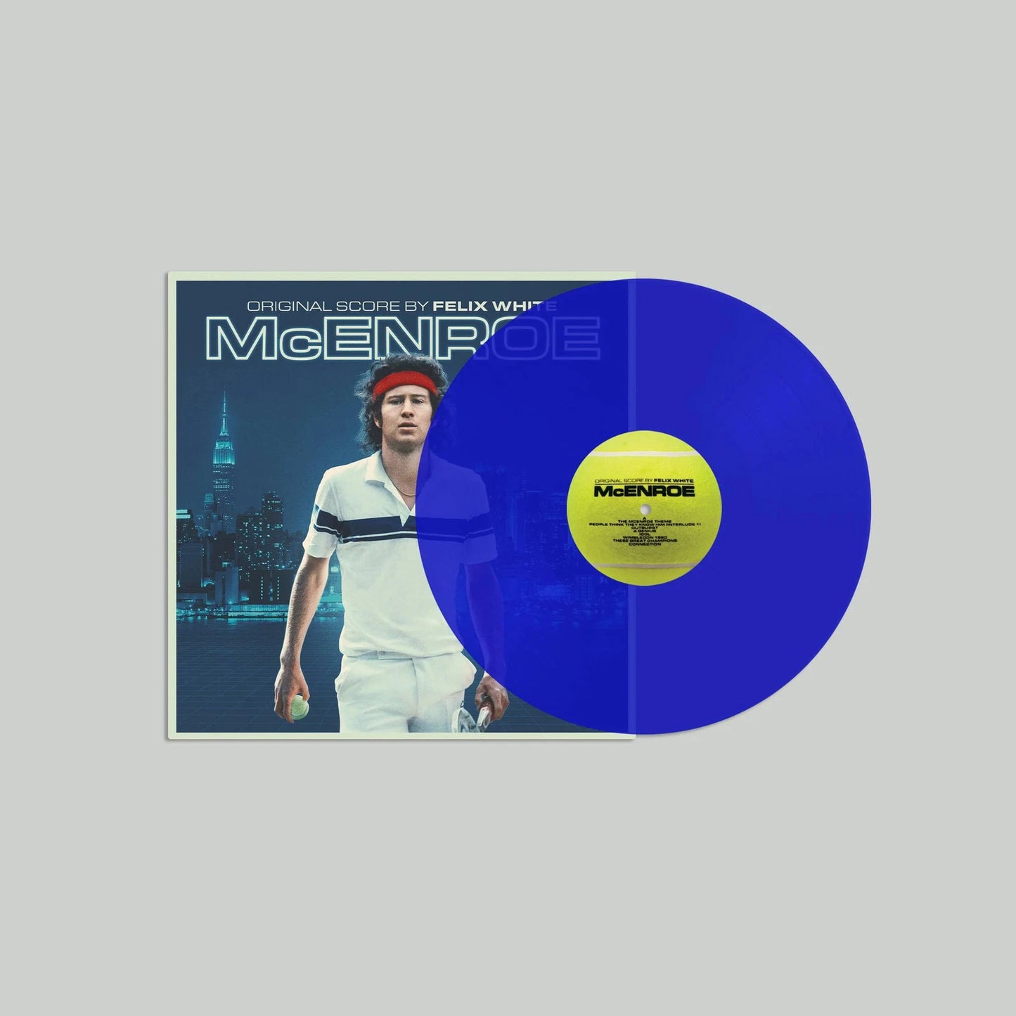 Felix White - Mcenroe / O.S.T. (Blue) [Colored Vinyl] (Uk) Vinyl Record Album Cover