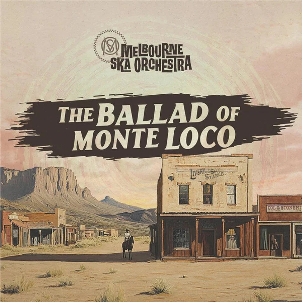 Melbourne Ska Orchestra - Ballad Of Monte Loco (Aus) [LP] Vinyl Record Album Cover