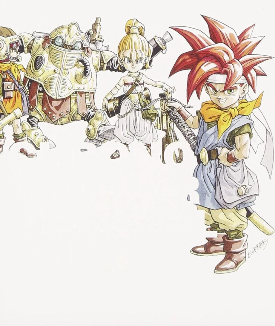 Pre-Order: Yasunori Mitsuda (Dlx) (Ltd) (Aniv) (Dlcd) - Chrono Trigger - O.S.T. [Deluxe] [Limited Edition] (Aniv) [Download Included] Vinyl Record Album Cover