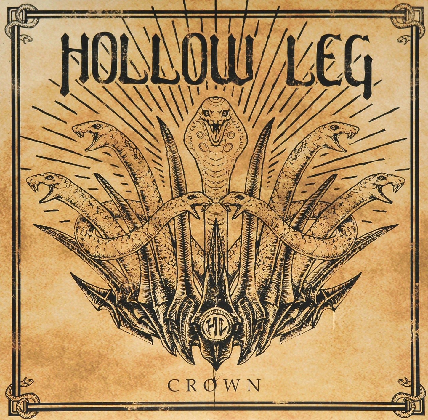 Hollow Leg - Crown [Colored Vinyl] [Limited Edition] (Ita) Vinyl Record Album Cover