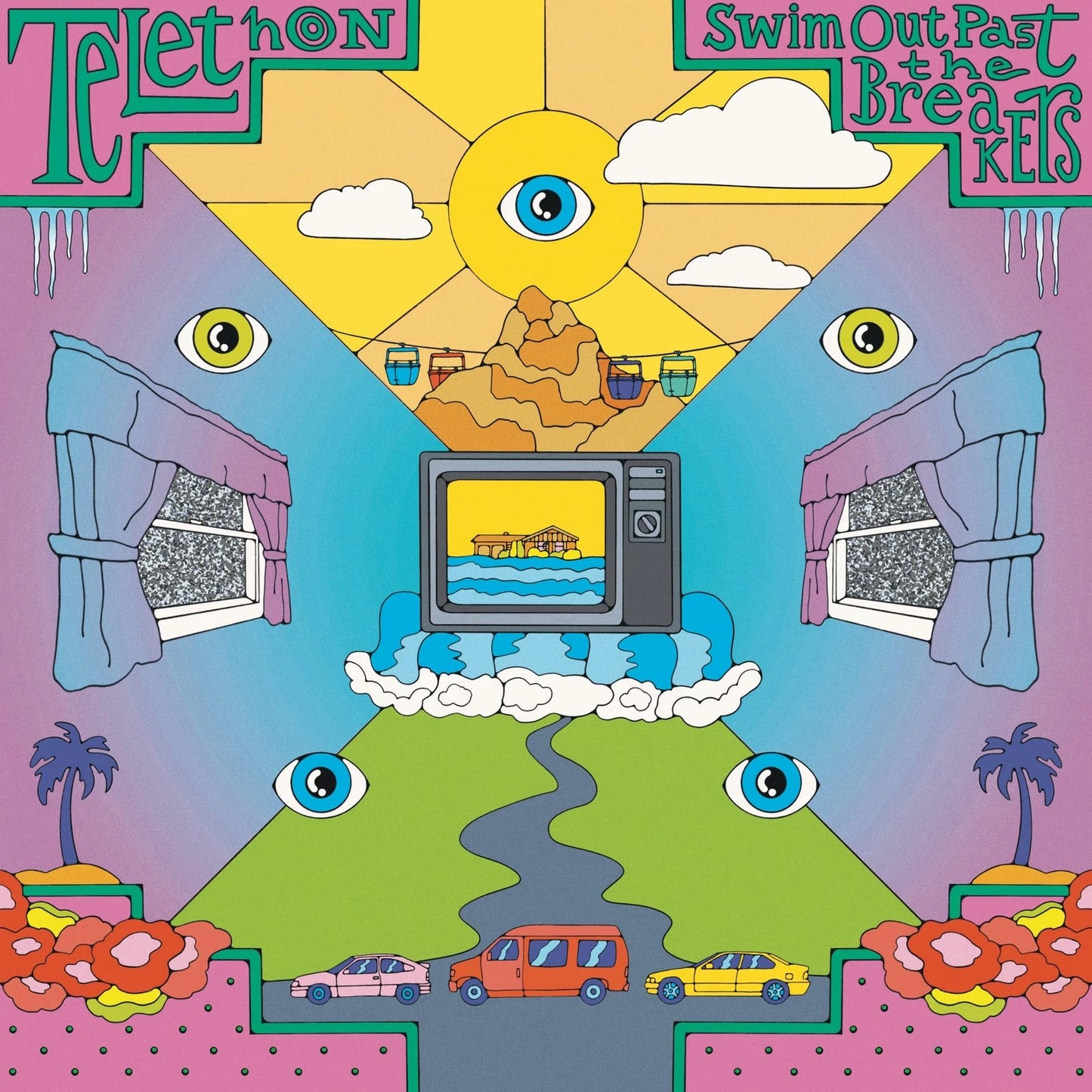 Telethon - Swim Out Past The Breakers [Limited Edition] Vinyl Record Album Cover