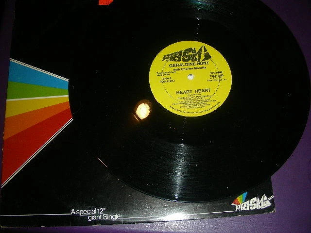 Geraldine Hunt - It Doesnt Only Happe/Heart Heart [LP] Vinyl Record Album Cover