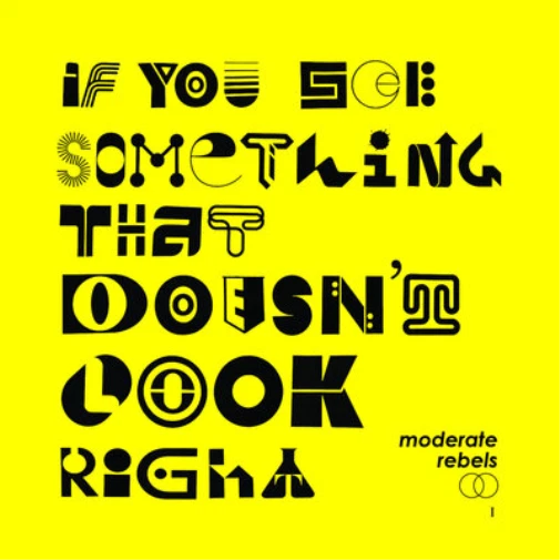 Moderate Rebels - If You See Something That Doesn't Look Right: Pt 3 [LP] Vinyl Record Album Cover
