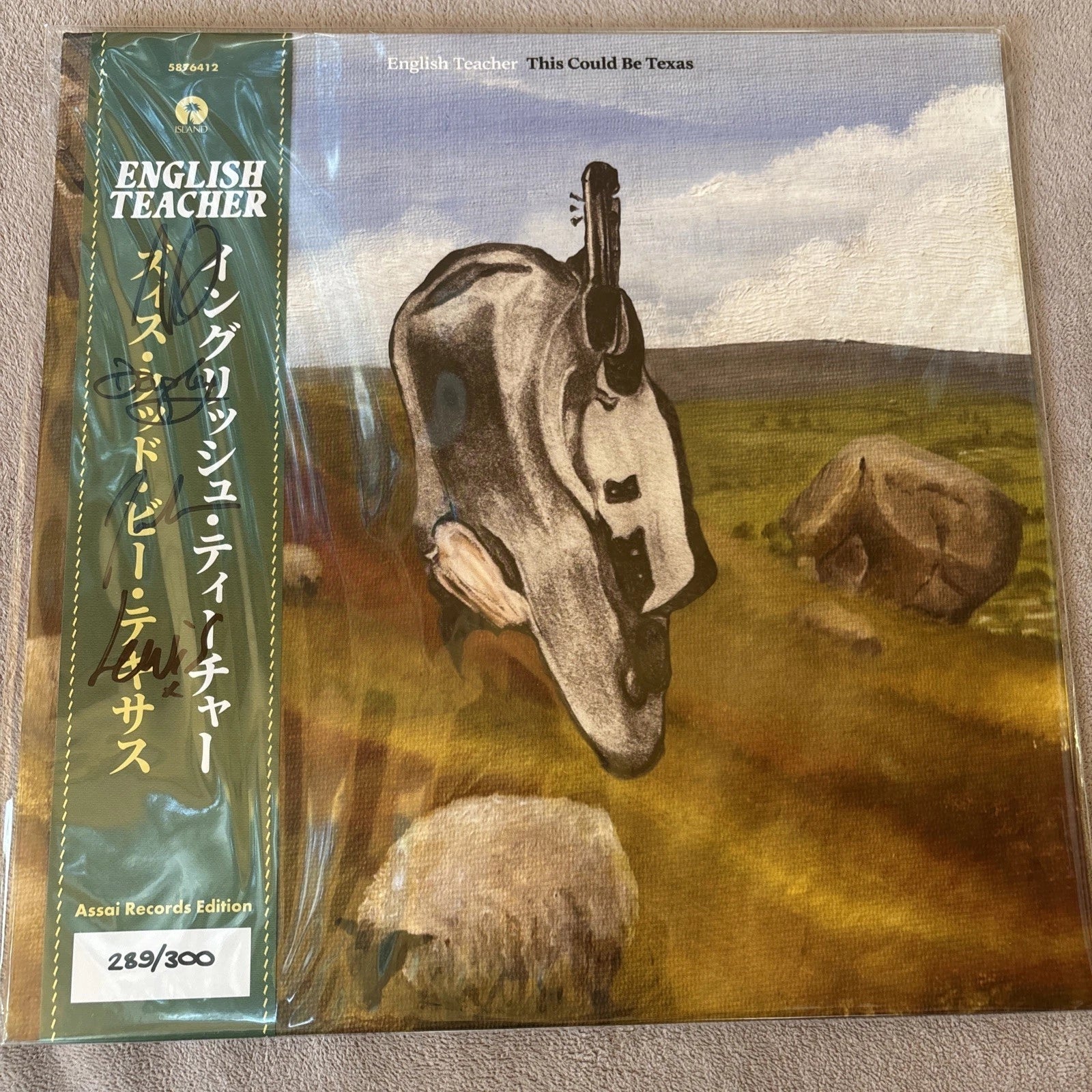 English Teacher - This Could Be Texas [Colored Vinyl] (Grn) (Uk) Vinyl Record Album Cover